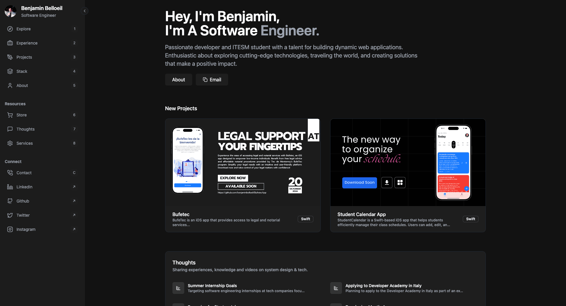 Finishing Personal Portfolio